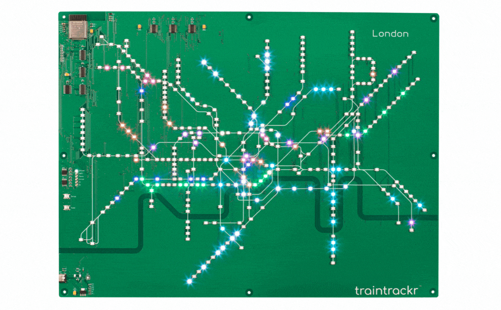 Traintrackr - Live LED Maps